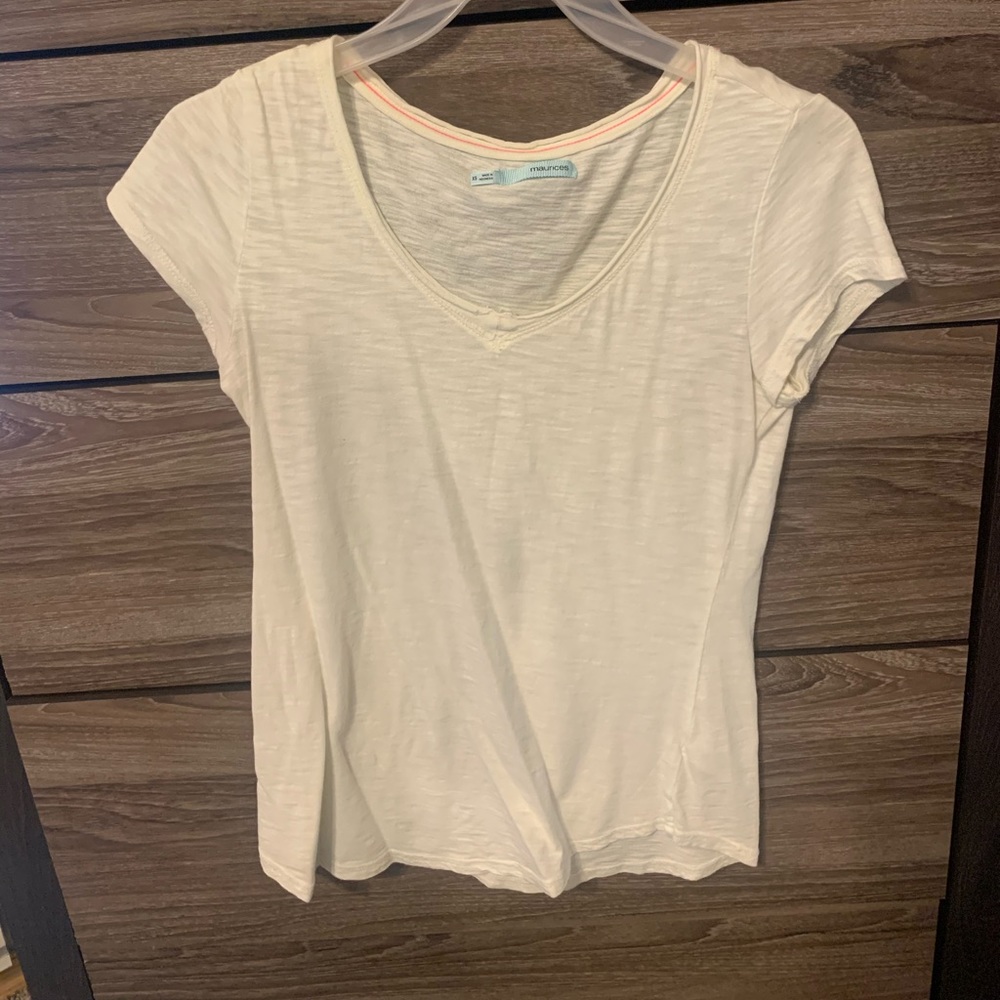 Yellow tee